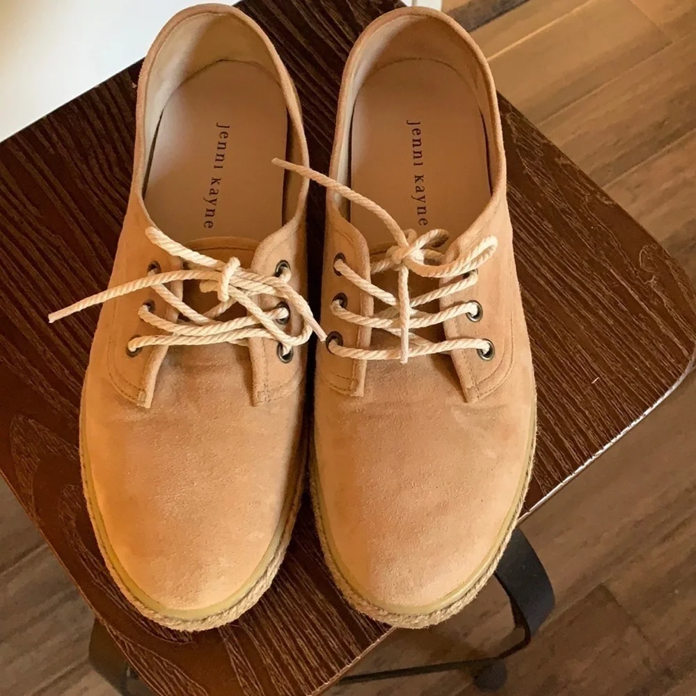 Jenni Kayne Marina Suede Espadrille Sneakers 10